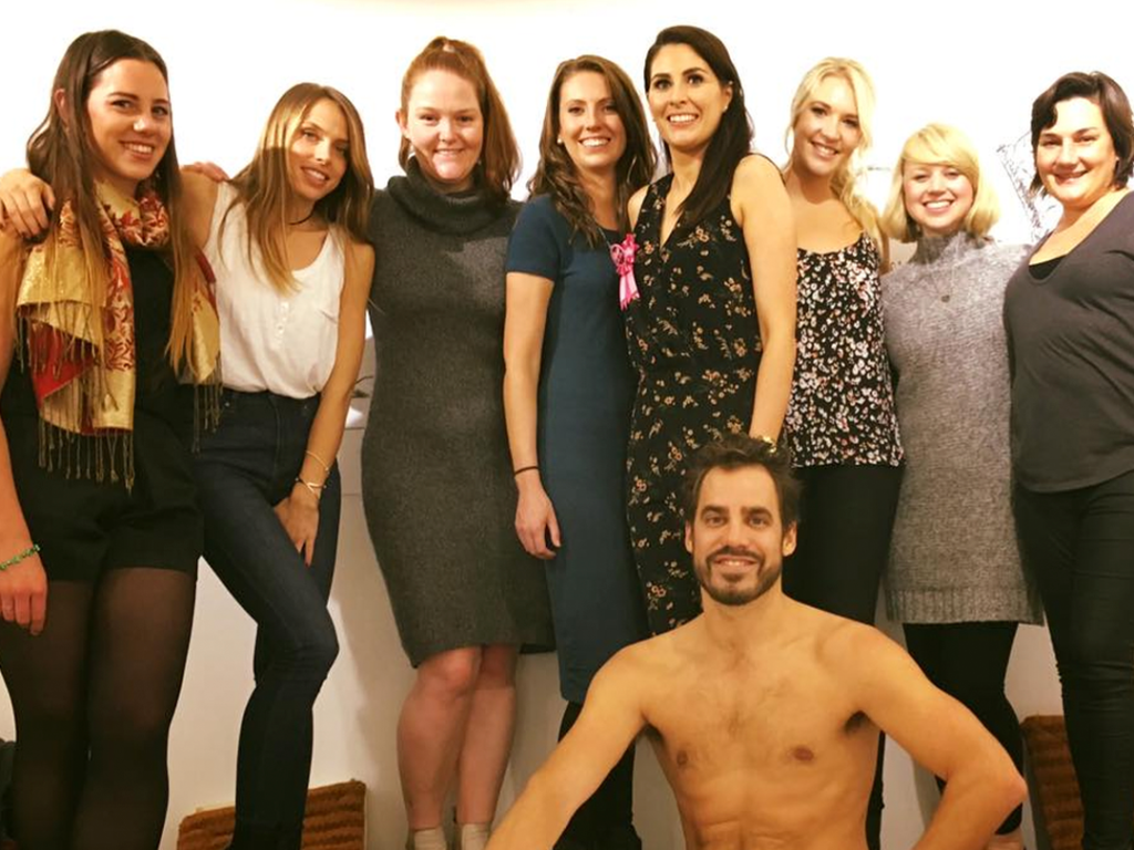 Hens Nights or Corporate & Private Events - Tap Gallery - Model with participants