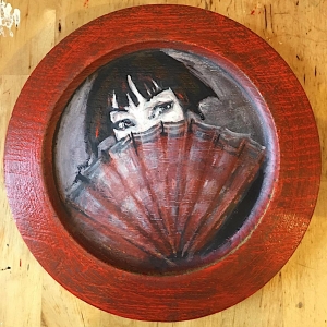 Woman with Fan